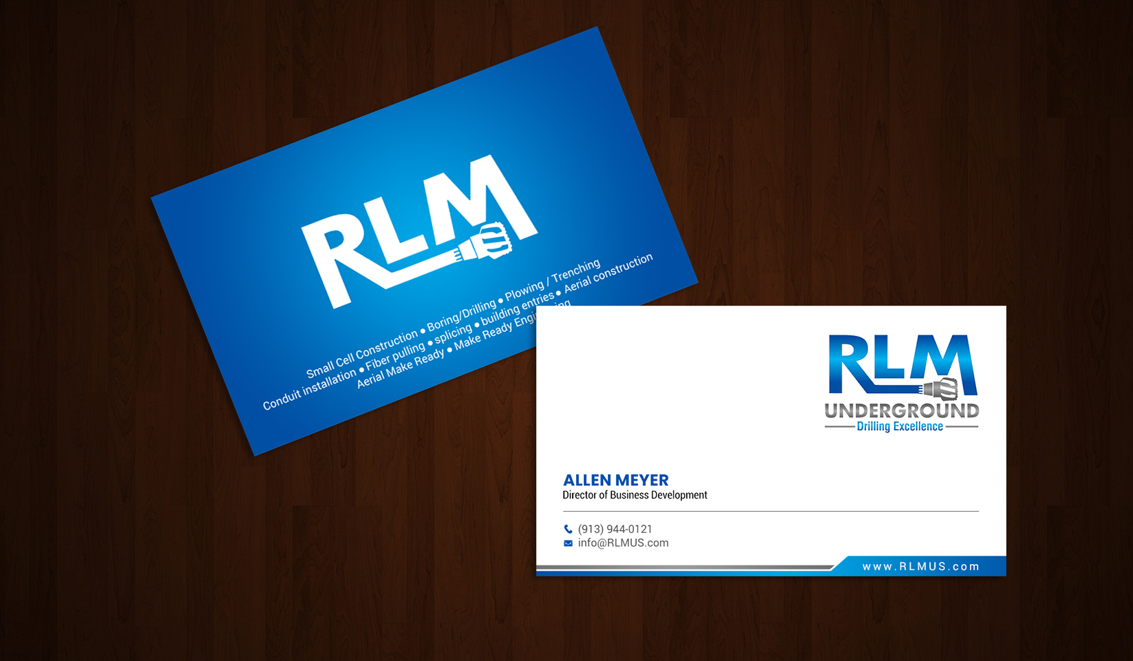 Business Card Design by chandrayaan.creative for RLM Underground | Design #23532544