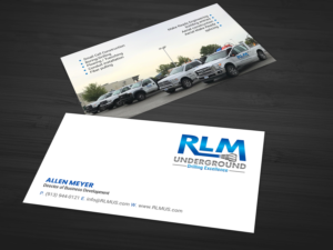 Business Card Design by chandrayaan.creative for RLM Underground | Design: #23532556