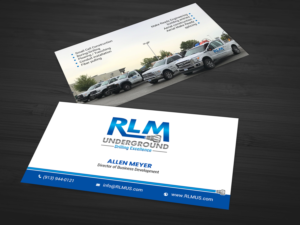 Business Card Design by chandrayaan.creative for RLM Underground | Design: #23532559