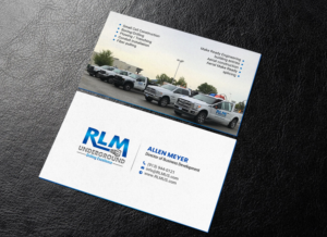 Business Card Design by chandrayaan.creative for RLM Underground | Design: #23532567