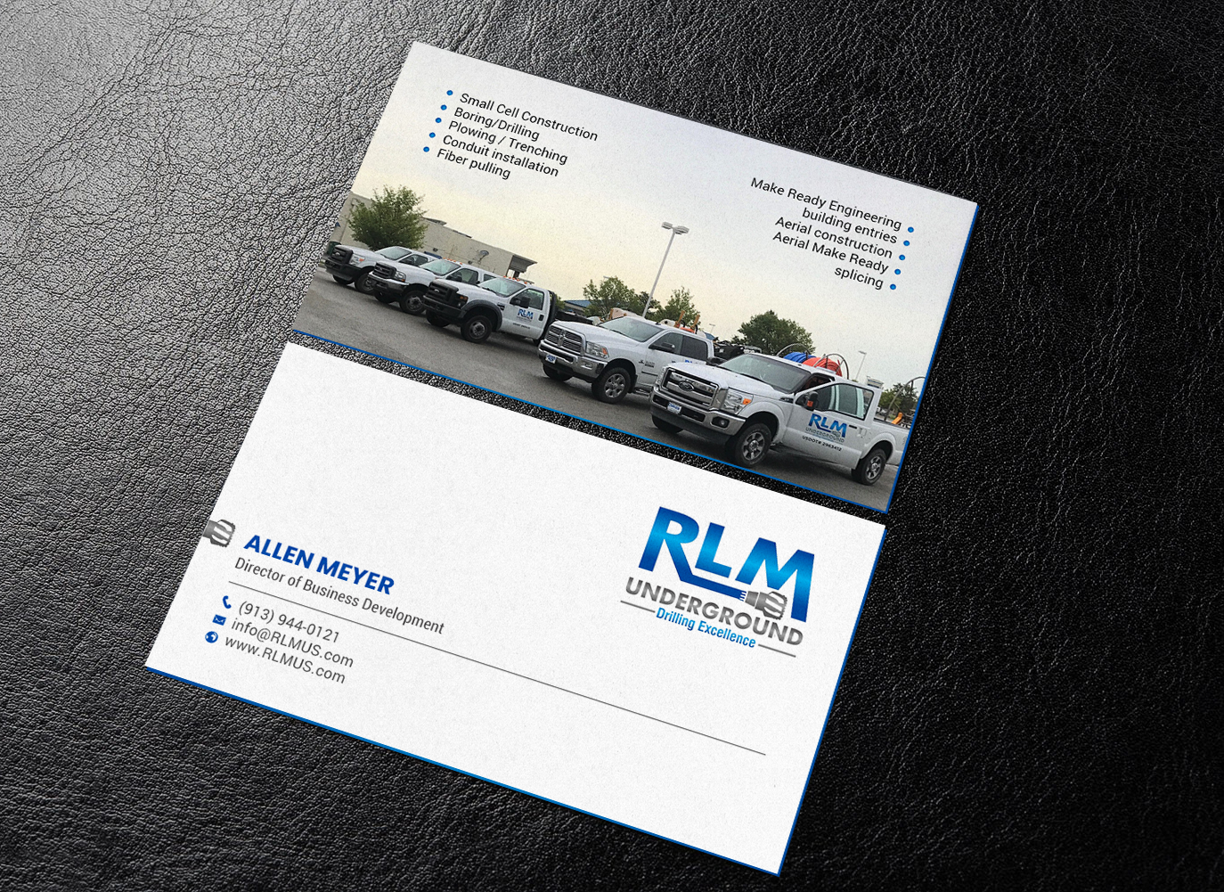 Business Card Design by chandrayaan.creative for RLM Underground | Design #23532571