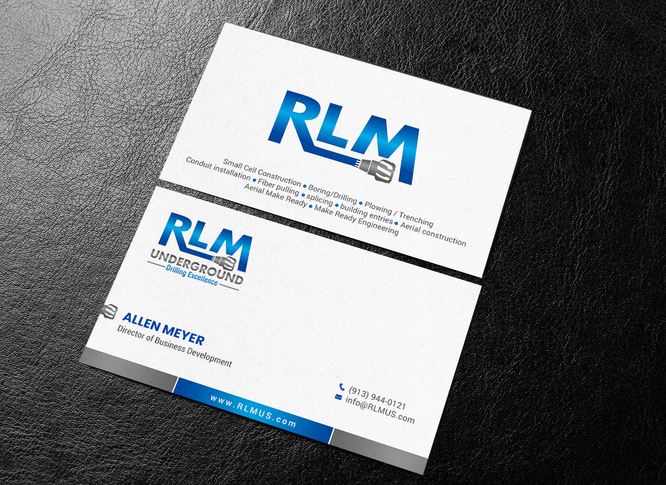 Business Card Design by chandrayaan.creative for RLM Underground | Design #23532572