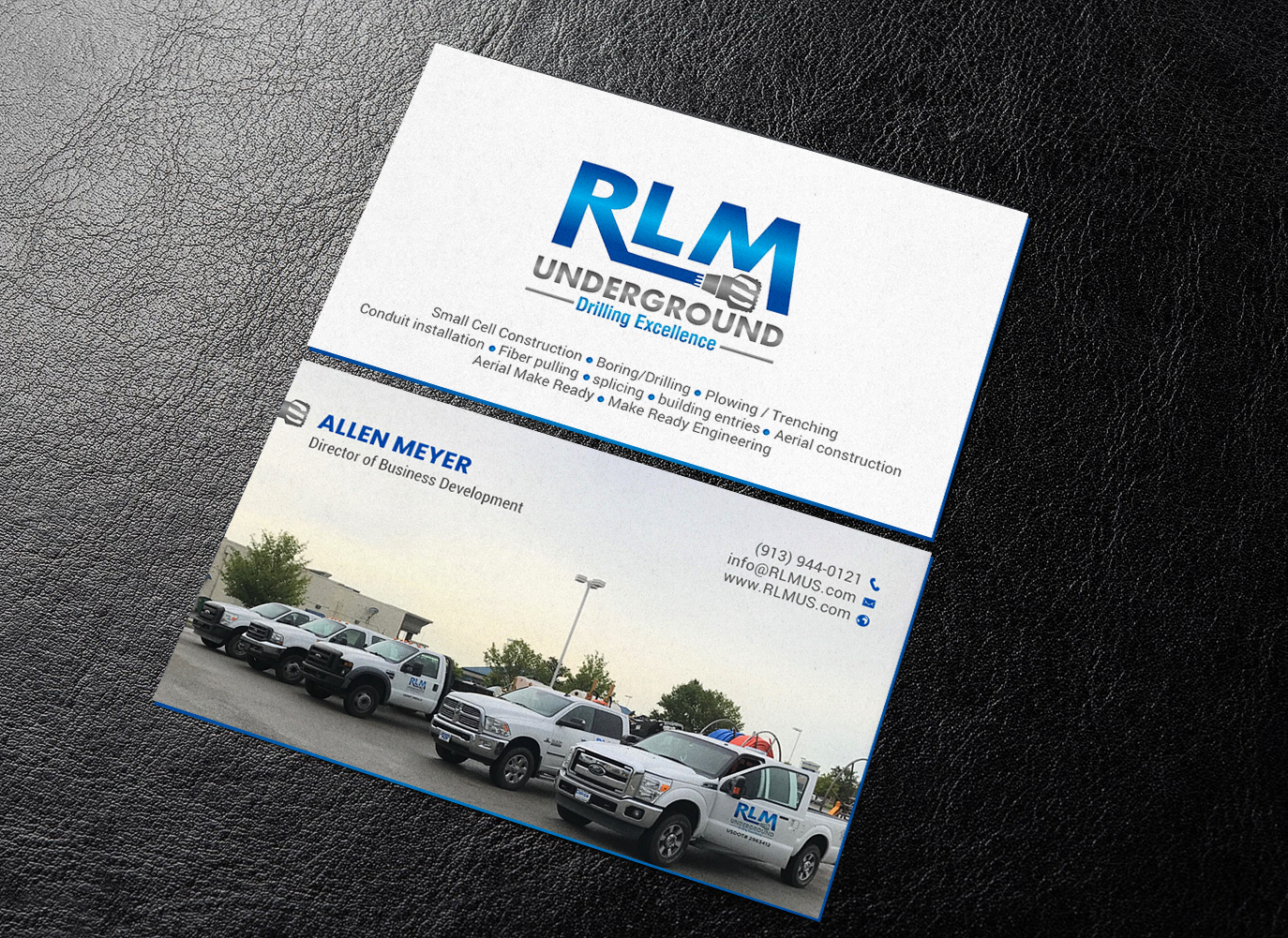 Design de Carte de Visite par chandrayaan.creative pour RLM Underground | Design #23545496