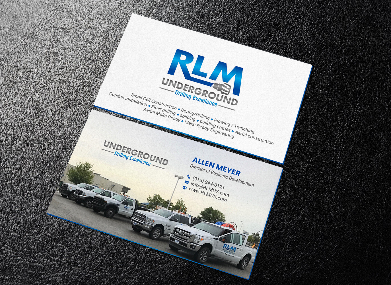 Business Card Design by chandrayaan.creative for RLM Underground | Design #23545497