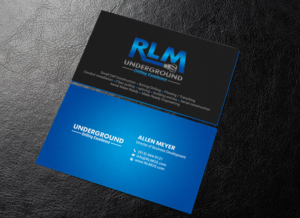 Business Card Design by chandrayaan.creative for RLM Underground | Design: #23545499