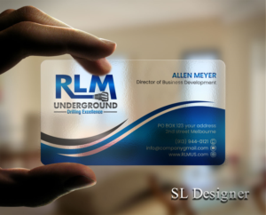 Design de Carte de Visite par SL Designer pour RLM Underground | Design : #23529964