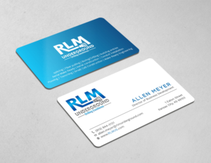 Design de Carte de Visite par Tripti Ranjan Gain pour RLM Underground | Design : #23531407