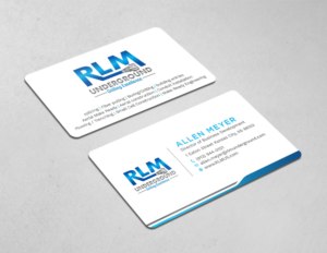 Design de Carte de Visite par Tripti Ranjan Gain pour RLM Underground | Design : #23531408