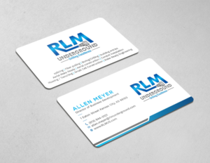 Design de Carte de Visite par Tripti Ranjan Gain pour RLM Underground | Design : #23531410