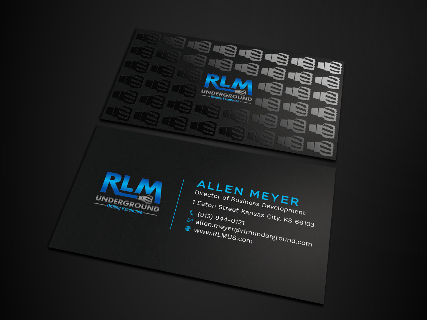 Diseño de Tarjeta de Presentación por Tripti Ranjan Gain para RLM Underground | Diseño #23531425