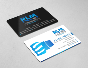 Design de Carte de Visite par Tripti Ranjan Gain pour RLM Underground | Design : #23531426
