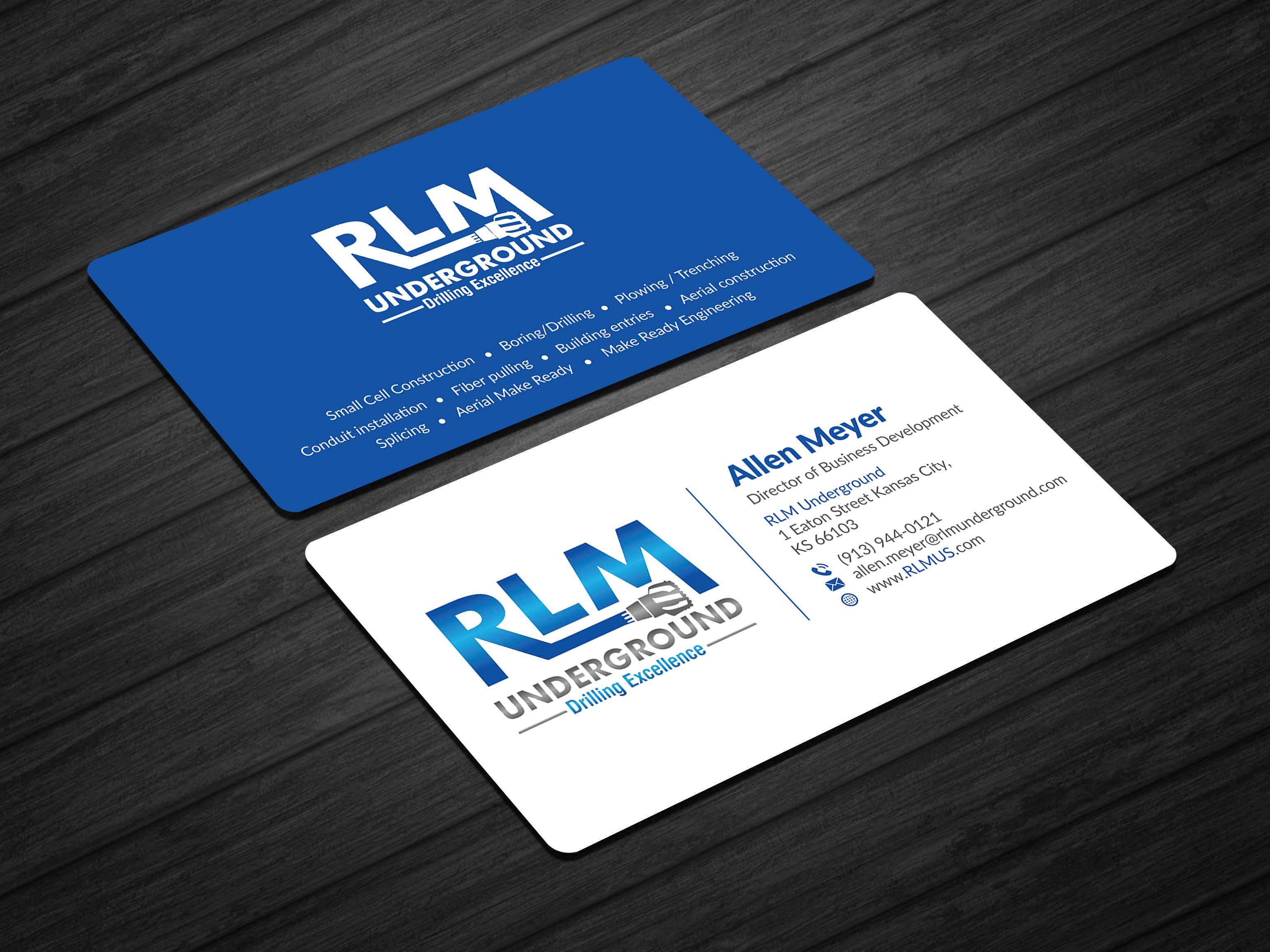 Diseño de Tarjeta de Presentación por Musa. A para RLM Underground | Diseño #23530584