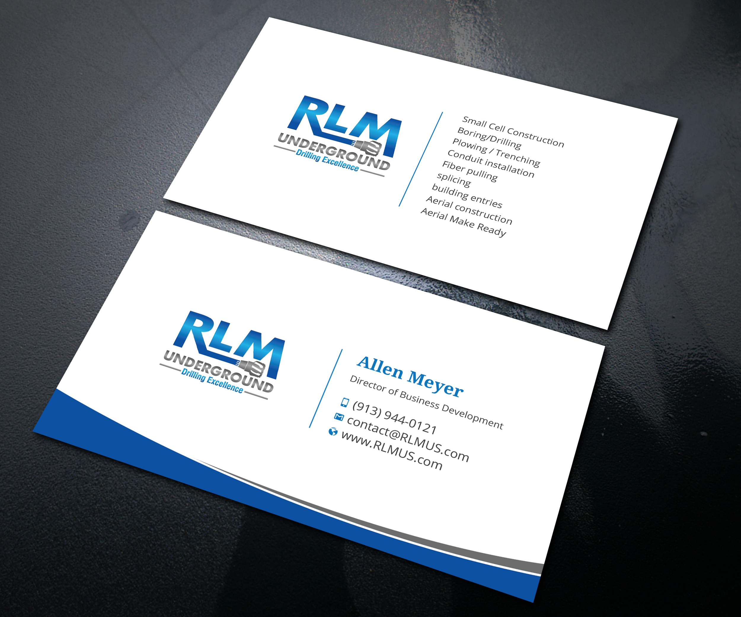 Diseño de Tarjeta de Presentación por Uttom 2 para RLM Underground | Diseño #23532661