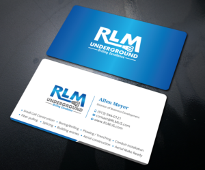 Diseño de Tarjeta de Presentación por Uttom 2 para RLM Underground | Diseño #23533026