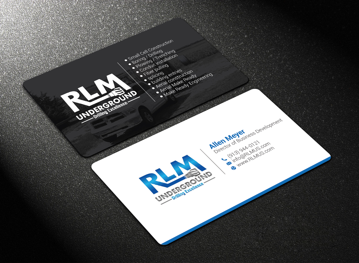 Diseño de Tarjeta de Presentación por Imagine design000 para RLM Underground | Diseño #23529057