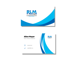 RLM Underground Business Card project 01/23/2020 | Business Card Design by Ng V Duc