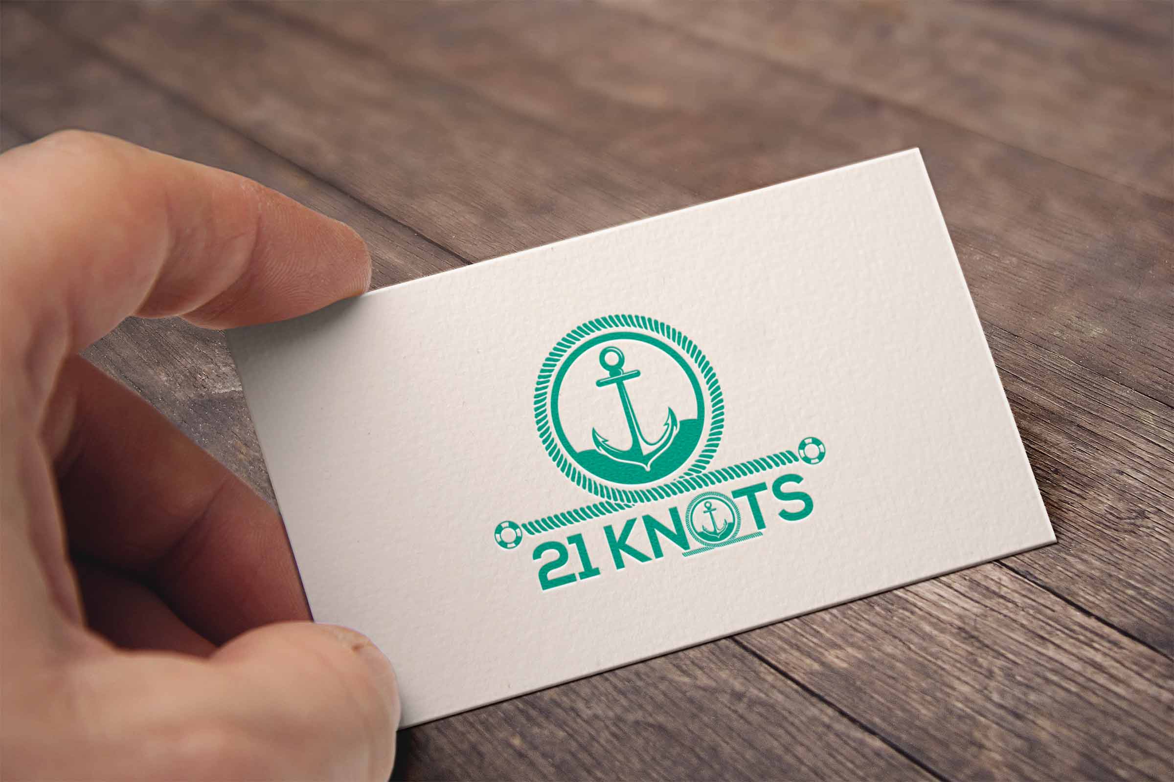 Logo Design by mahin hossin 2 for TwentyOne Knots | Design #23528124
