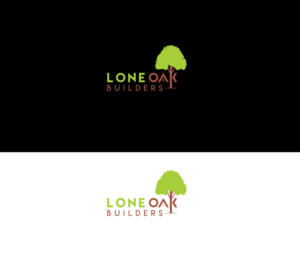 Logo Design by bijuak for Lone Oak Builders | Design: #23526947
