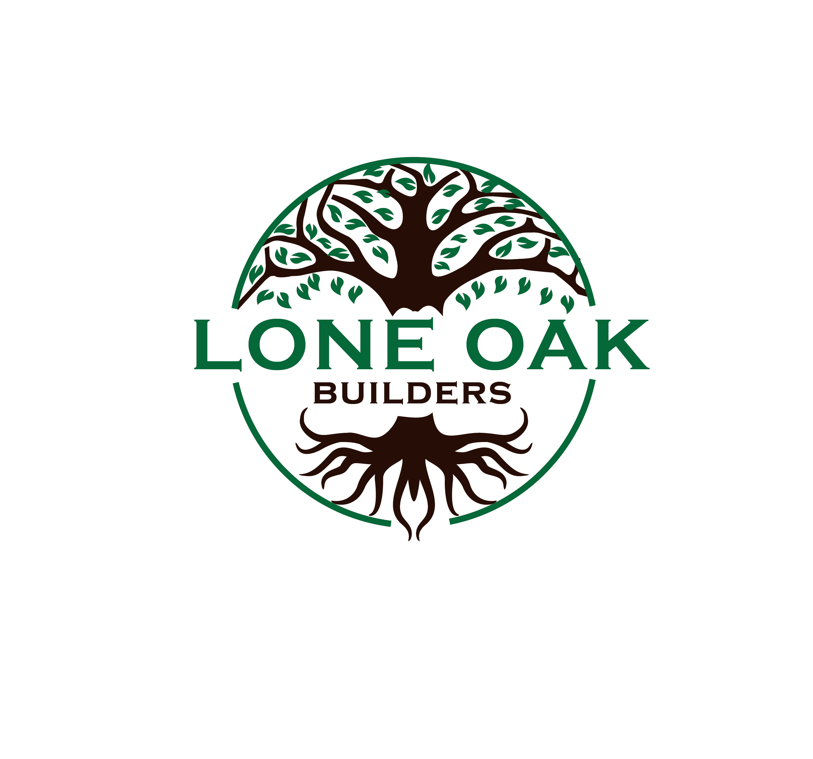 Logo Design by jose_luiz for Lone Oak Builders | Design #23549020
