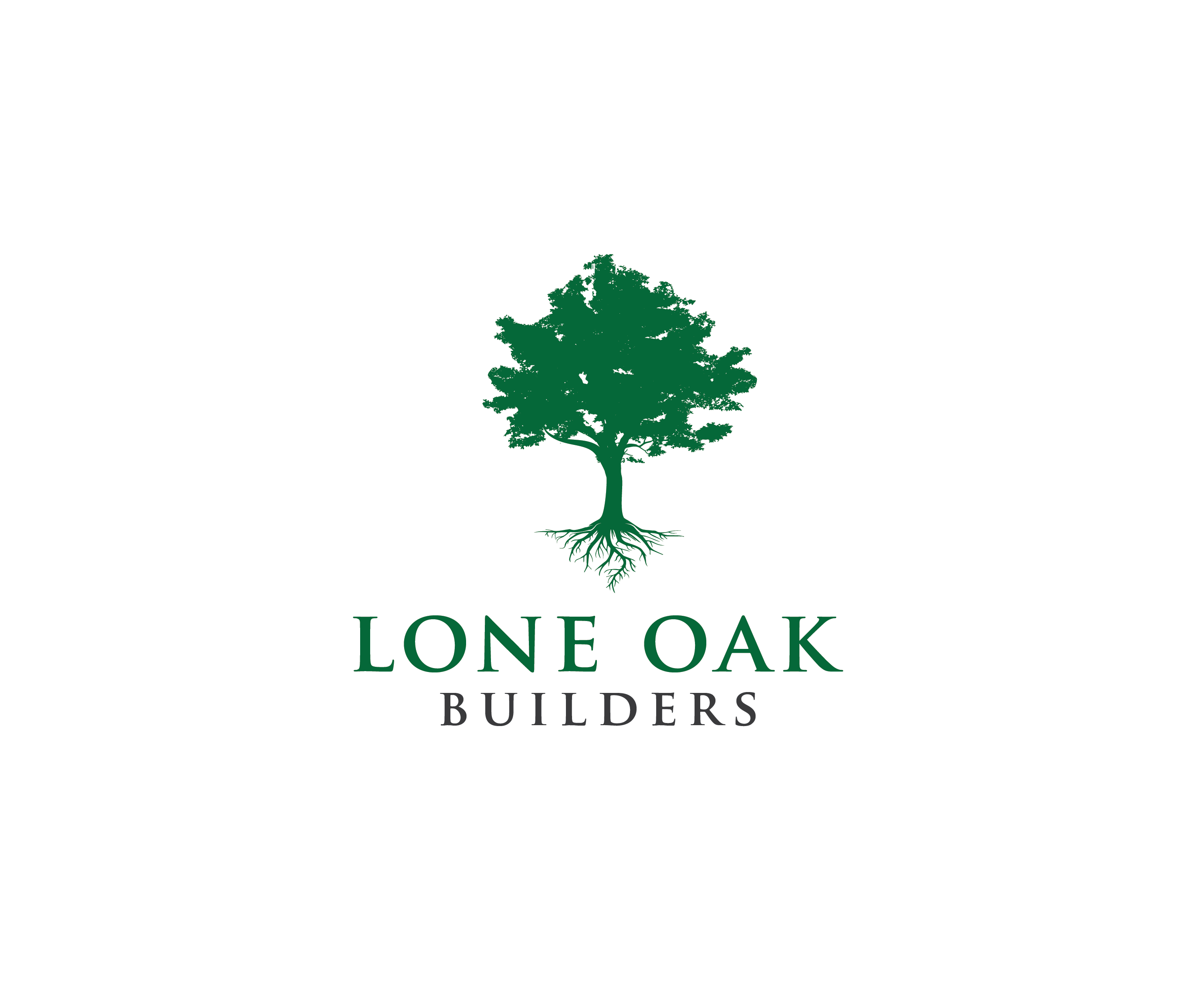 Logo Design by jose_luiz for Lone Oak Builders | Design #23549355