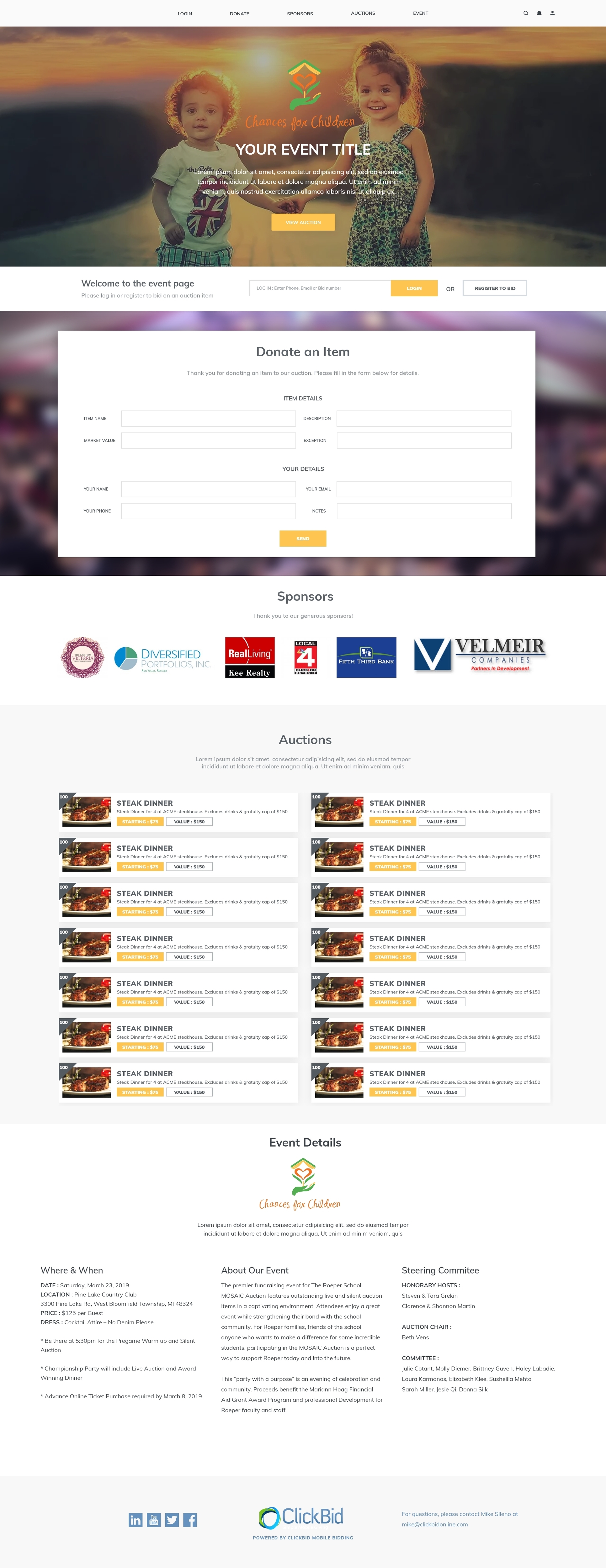 Web Design by tinthumb for this project | Design #23572662