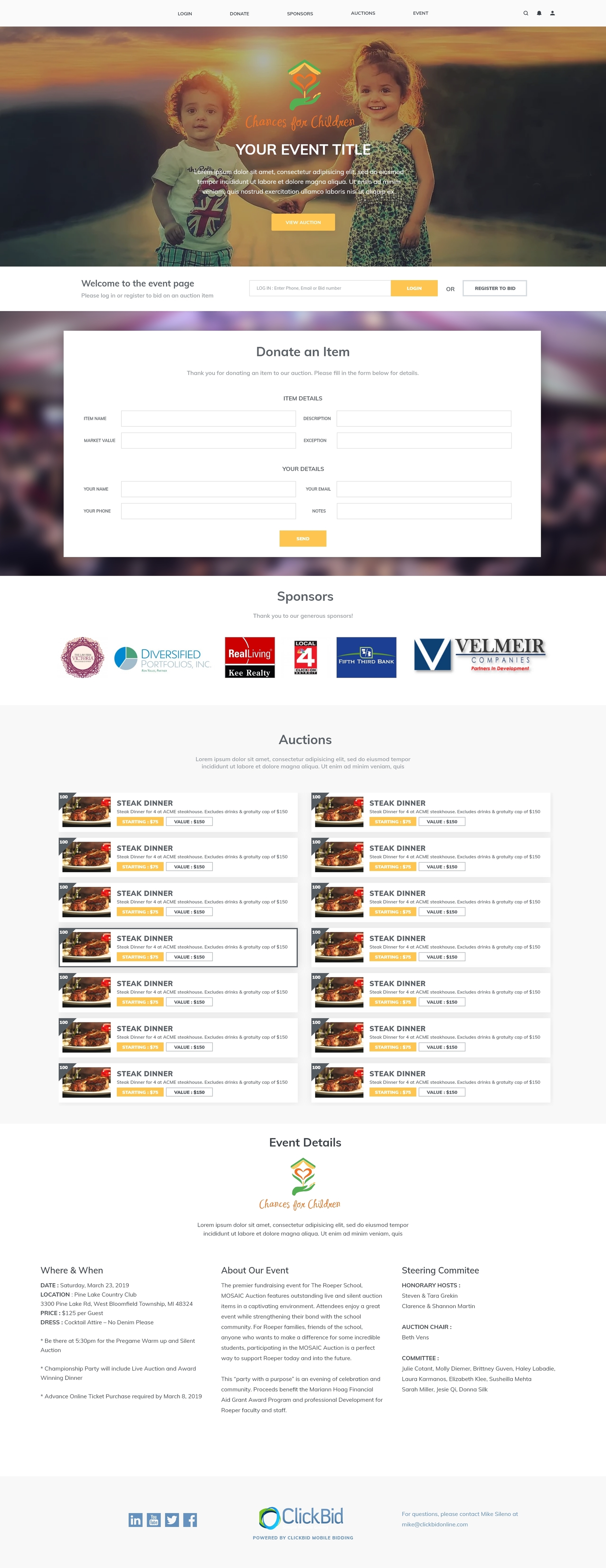 Web Design par tinthumb pour ce projet | Design #23572732