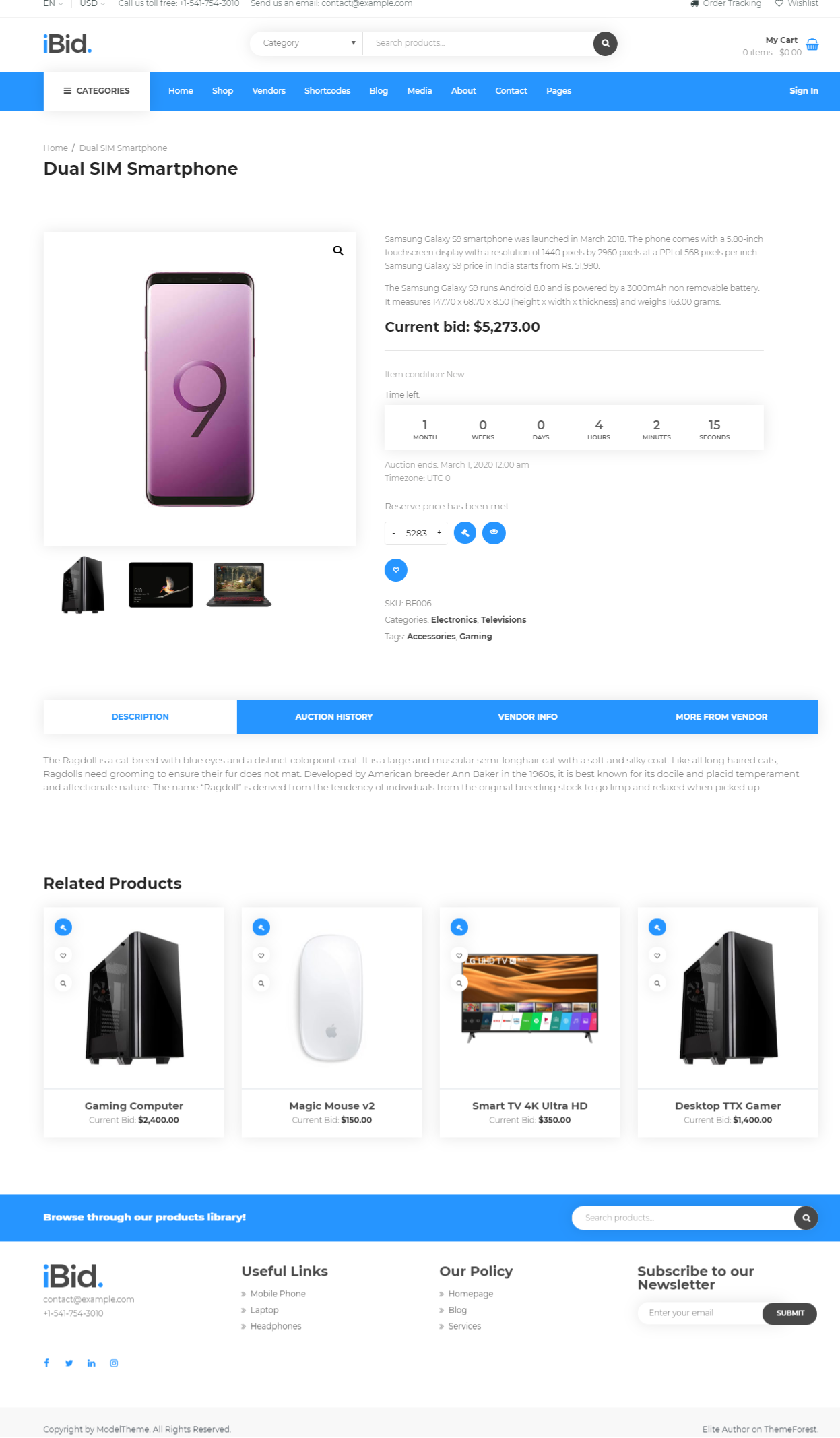 Web Design by Tobias Kro for this project | Design #23566426