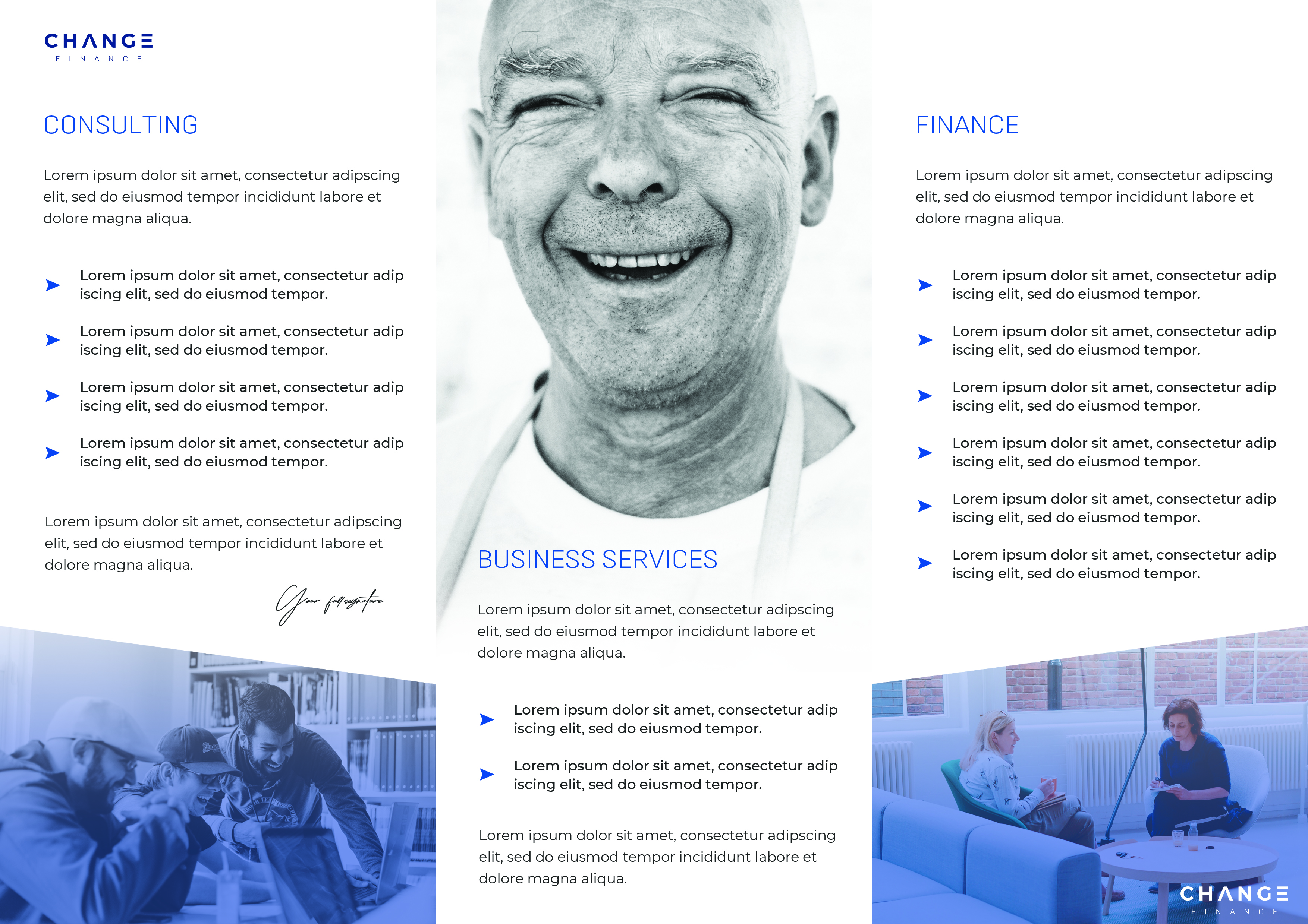 Brochure Design by emrul1568 for ONYX | Design #23629786