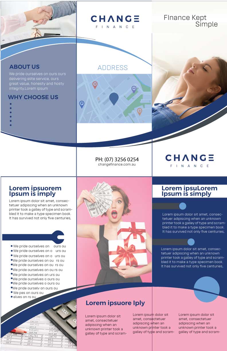 Brochure Design by mahfuz 6 for ONYX | Design #23647533