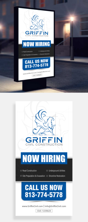 Project Sign for Construction Company | Schilder-Design von Deepak_9_Malhotra