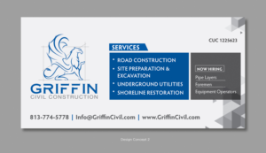 Project Sign for Construction Company | Schilder-Design von D Creative