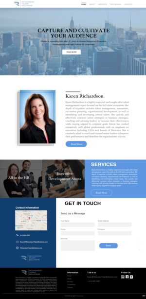 Web Design by pb for Richardson Talent Solutions | Design: #23565379