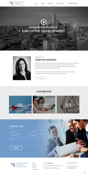 Web Design by pb for Richardson Talent Solutions | Design: #23565382