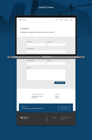 Web Design by Kristina R. for Richardson Talent Solutions | Design: #23581987