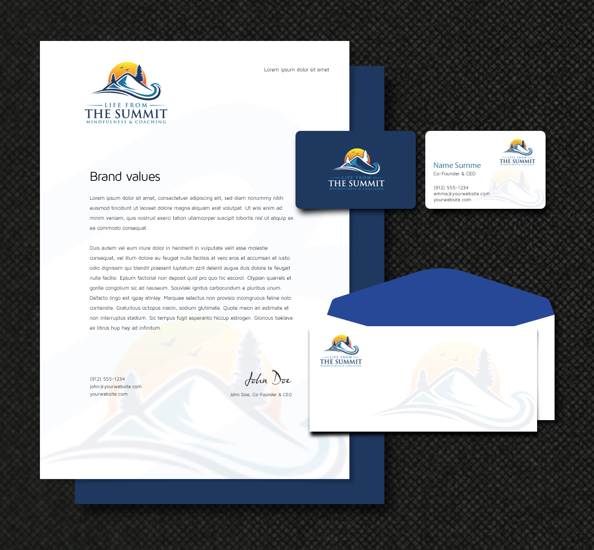 Logo Design by debdesign for Life From The Summit, LLC | Design #23544433