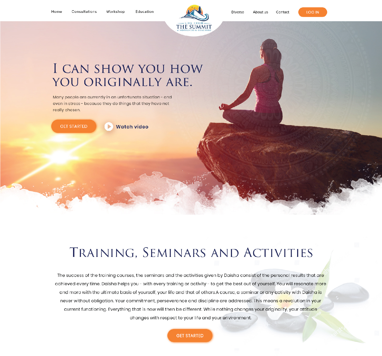 Logo Design by debdesign for Life From The Summit, LLC | Design #23544825