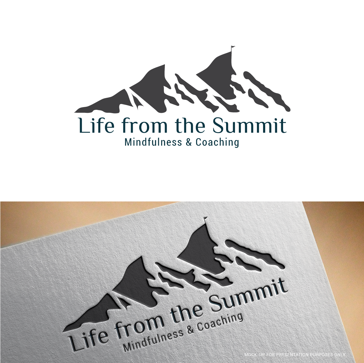 Logo Design by kimcam for Life From The Summit, LLC | Design #23585216
