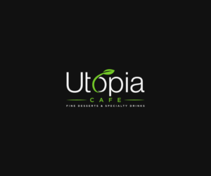 Utopia Cafe | Logo Design by Mario