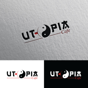 Utopia Cafe | Logo Design by Rii