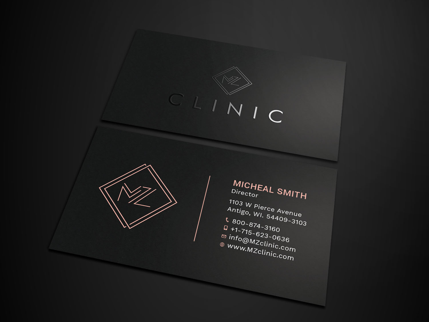 Stationery Design by Tripti Ranjan Gain for Derma Kliniek | Design #23544924