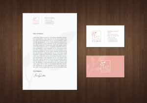 Stationery Design by Tripti Ranjan Gain for Derma Kliniek | Design: #23544927