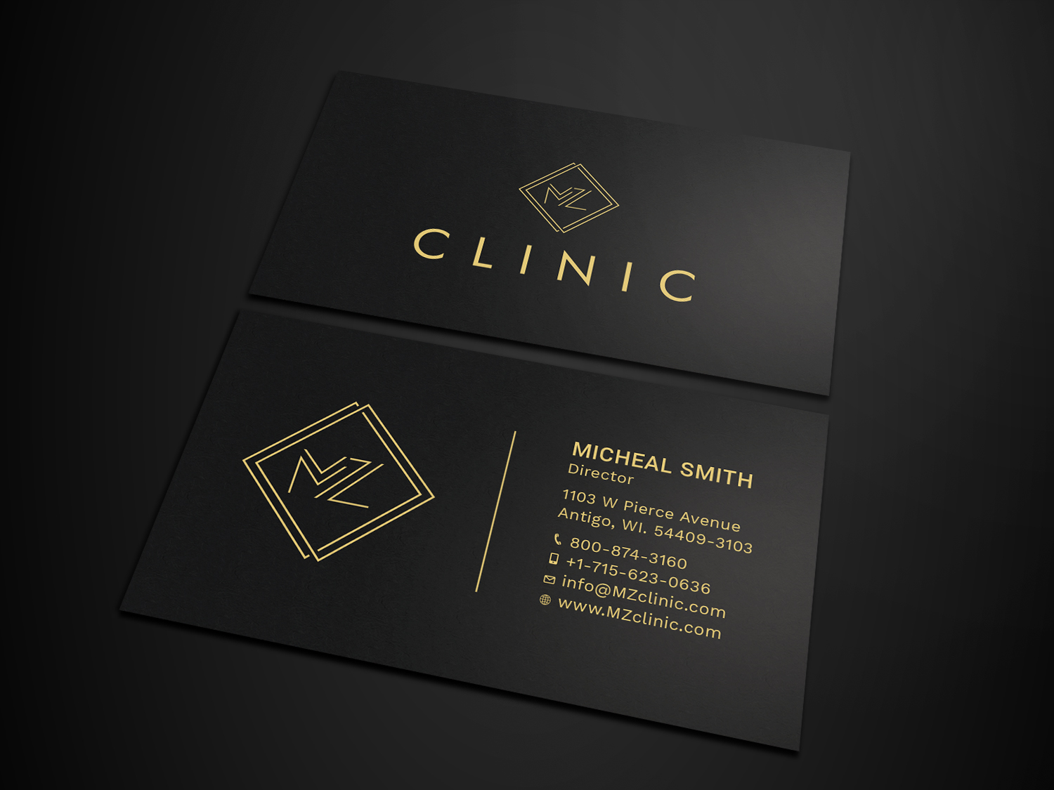 Stationery Design by Tripti Ranjan Gain for Derma Kliniek | Design #23657492