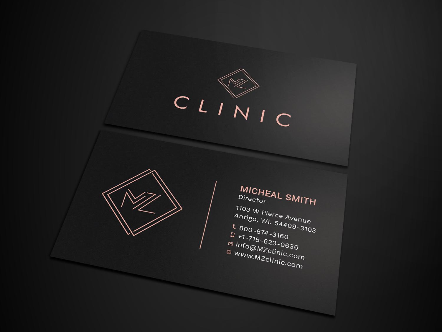Stationery Design by Tripti Ranjan Gain for Derma Kliniek | Design #23657493