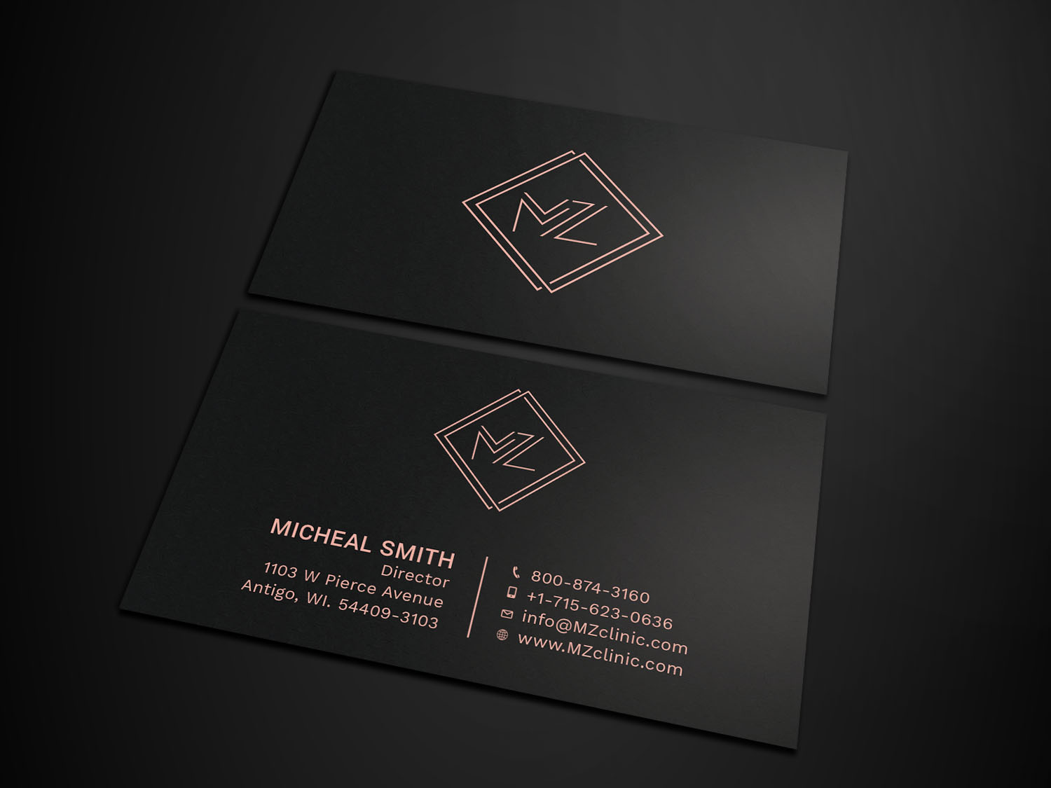 Stationery Design by Tripti Ranjan Gain for Derma Kliniek | Design #23694782