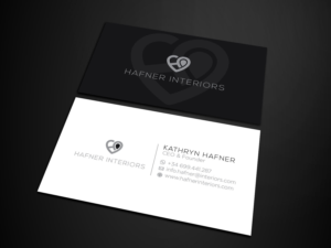 Business Card Design by Verified artistry for Hafner Interiors | Design: #23571104