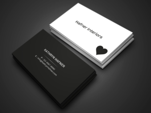 Business Card Design by Tripti Ranjan Gain for Hafner Interiors | Design: #23540991
