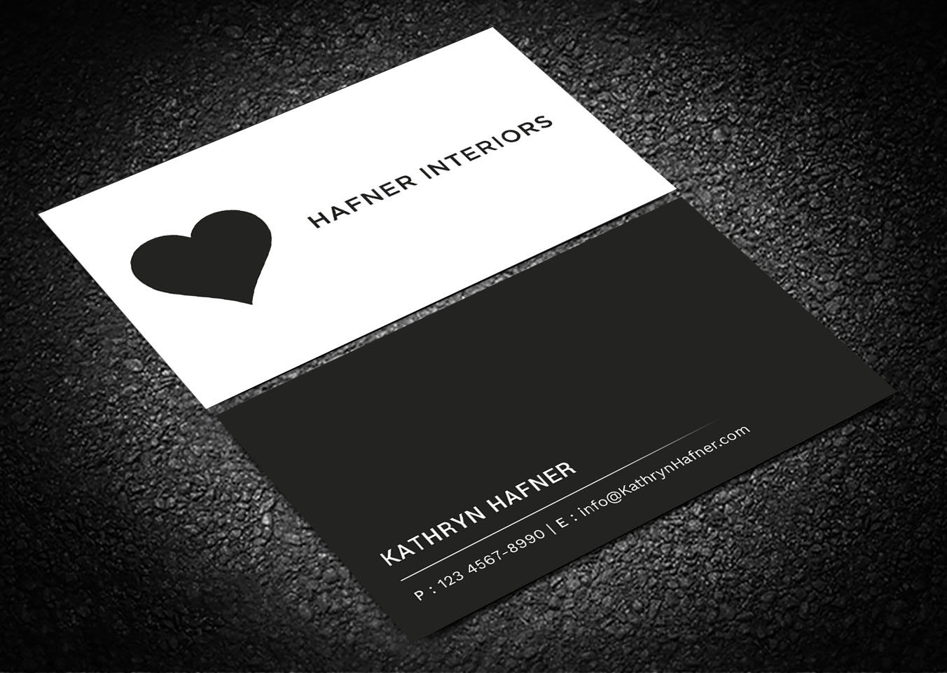 Business Card Design by Tripti Ranjan Gain for Hafner Interiors | Design #23541003