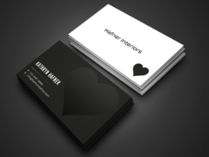 Business Card Design by Tripti Ranjan Gain for Hafner Interiors | Design: #23541004