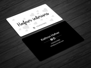 Business Card Design by Musa. A for Hafner Interiors | Design: #23580887