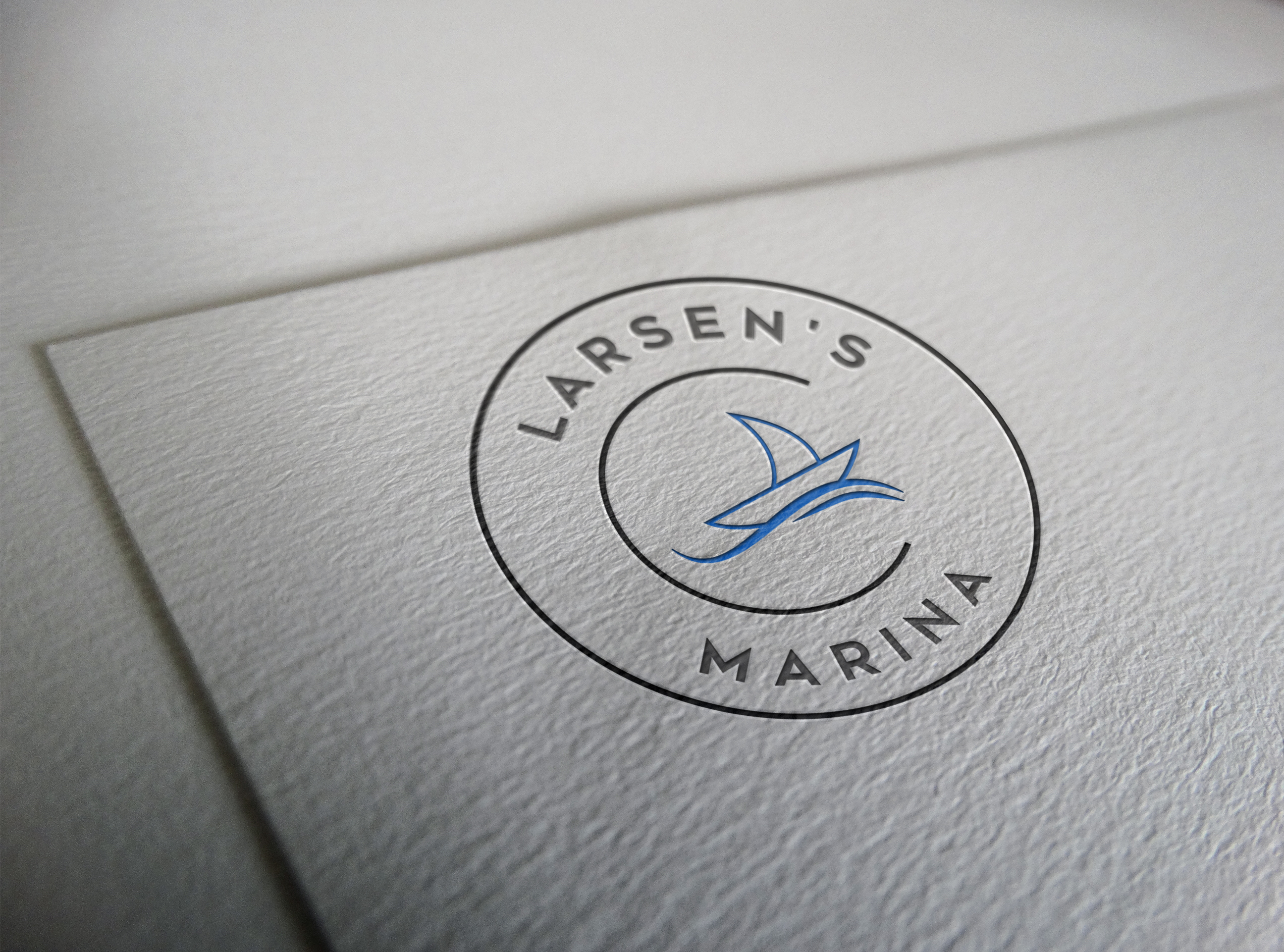 Logo-Design von Spekkon für Larsen's Marina | Design #23553653